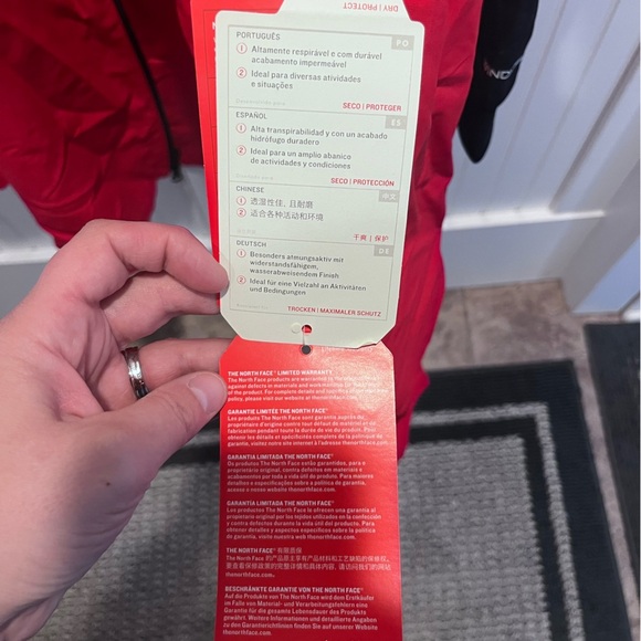 The North Face NWT Flybae Bomber Jacket Urban Explore Size XL - Picture 6 of 6